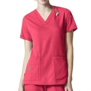 CARHARTT C12110 FORCE CROSS-FLEX V-NECK  MEDIA SCRUB TOP